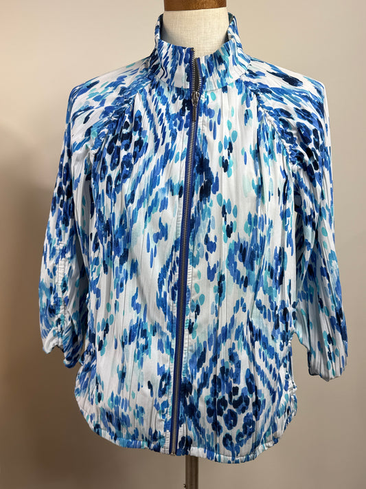 Size 0 Zenergy Zip-up Jacket 3/4 Sleeves