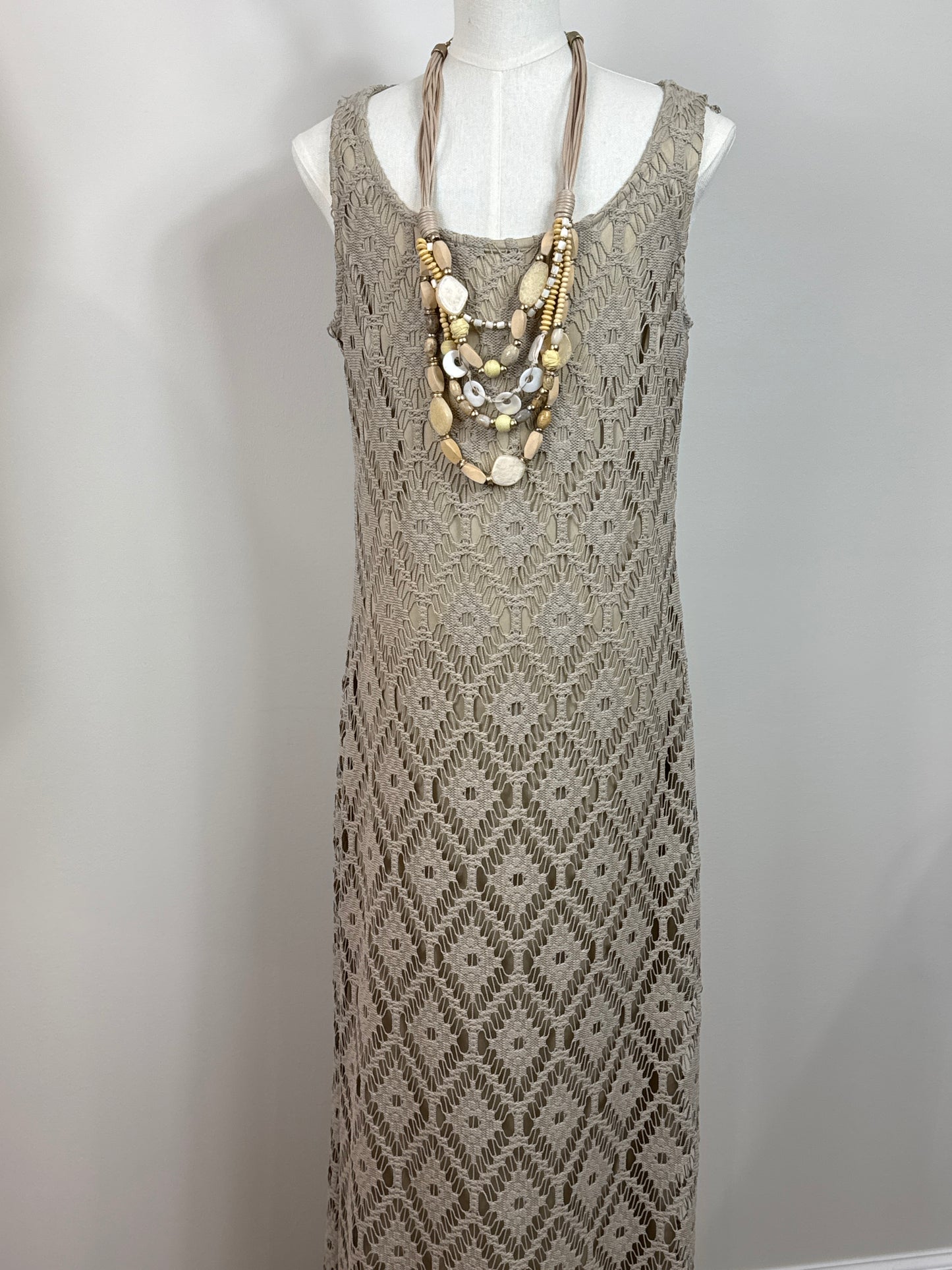 NWT Size 0 Long Sleeveless Dress