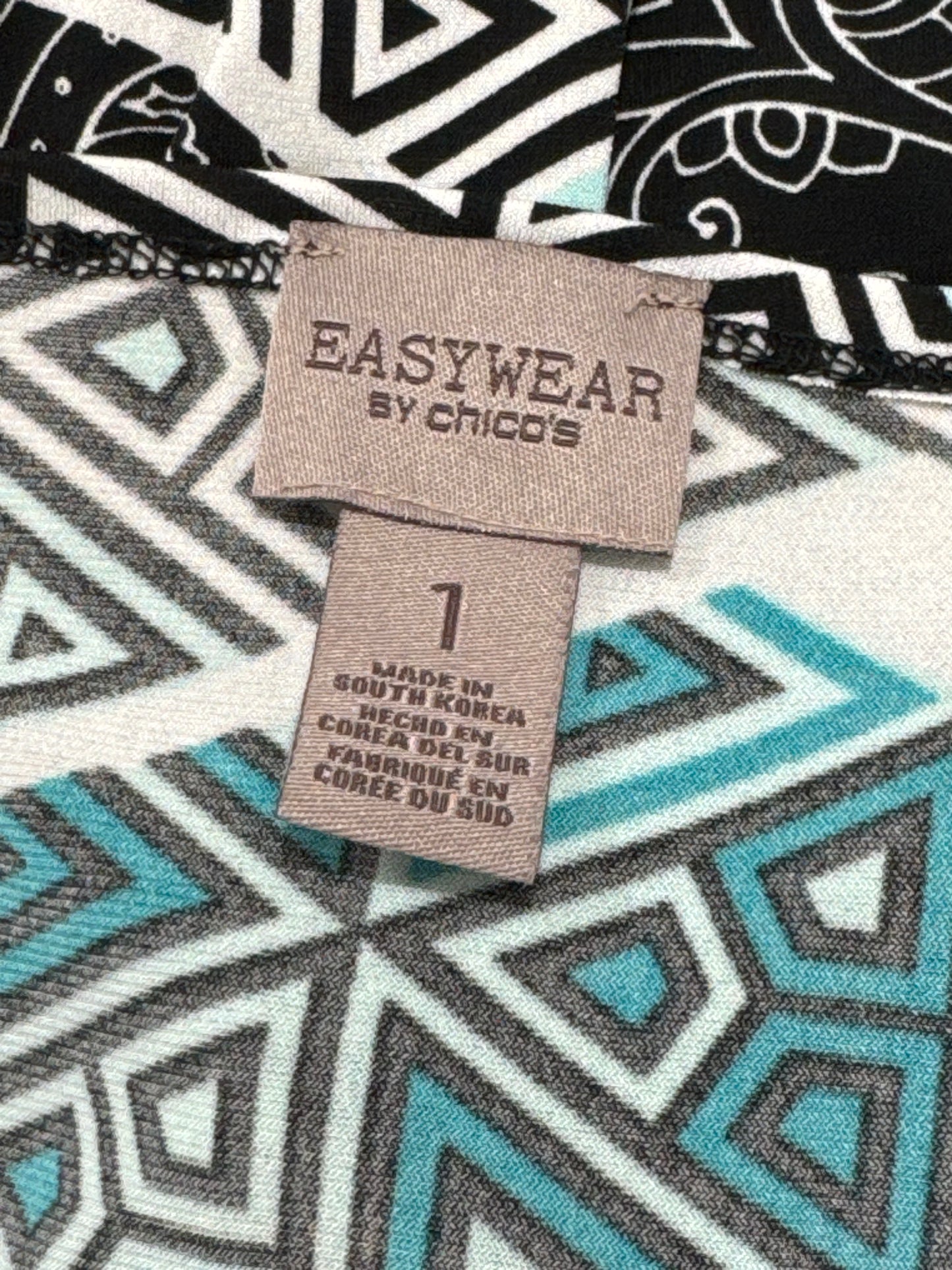 Size 1 Easywear Pull-over Short Sleeve Top