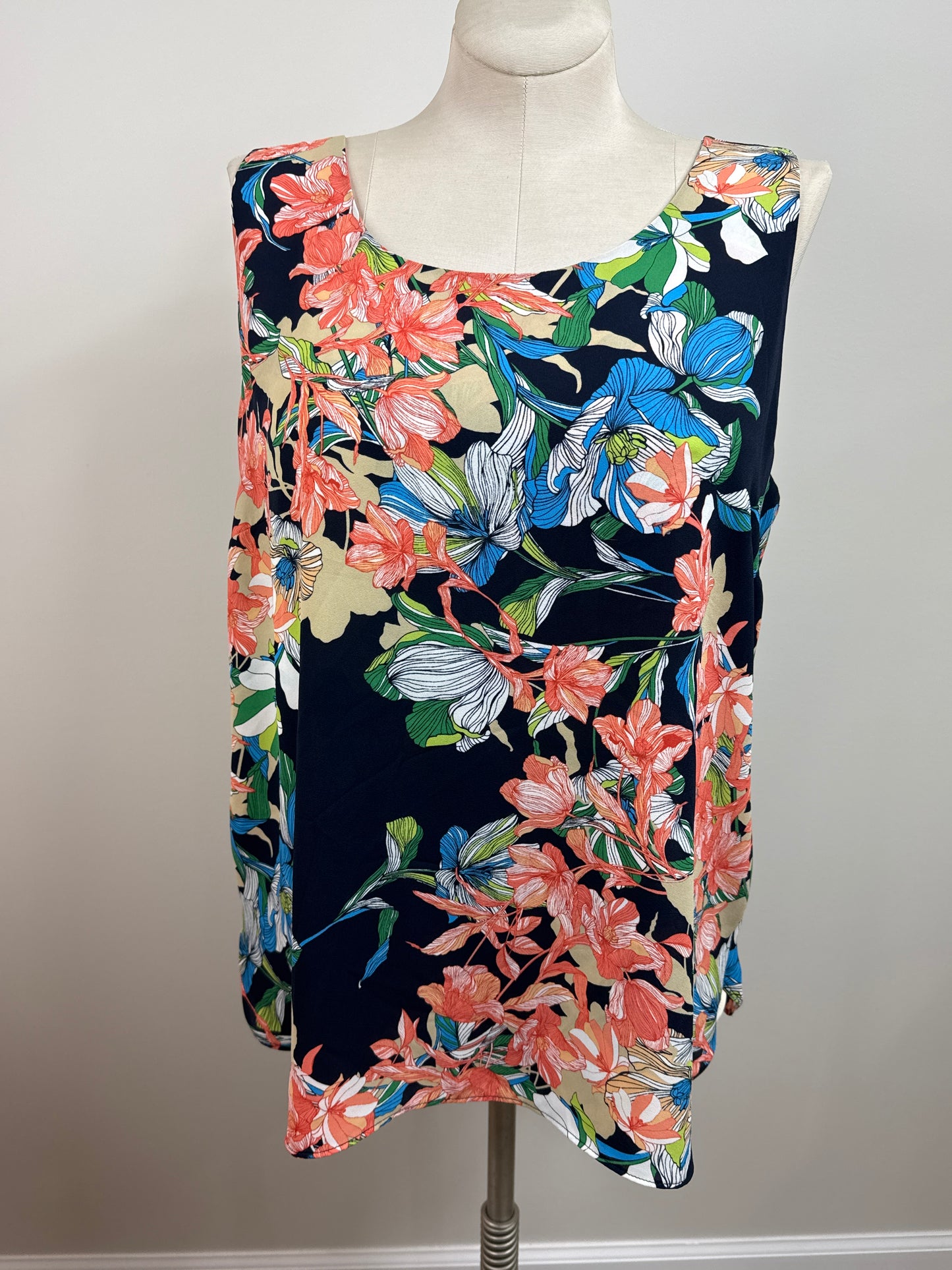 Size 3 Reversible Floral Tank Top