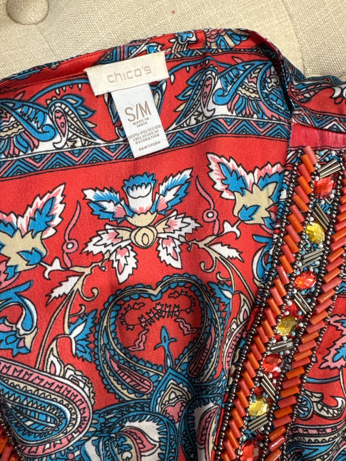 Size S/M Kaftan Multi-color