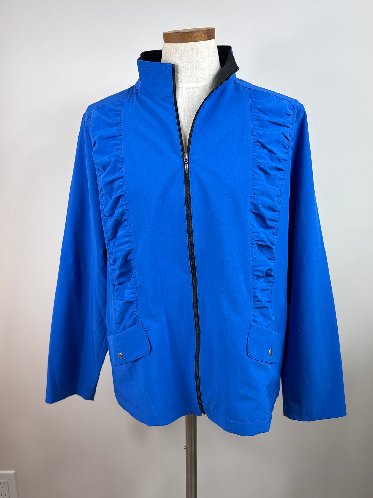 Size 2 Weekends Royal Blue Zip up jacket