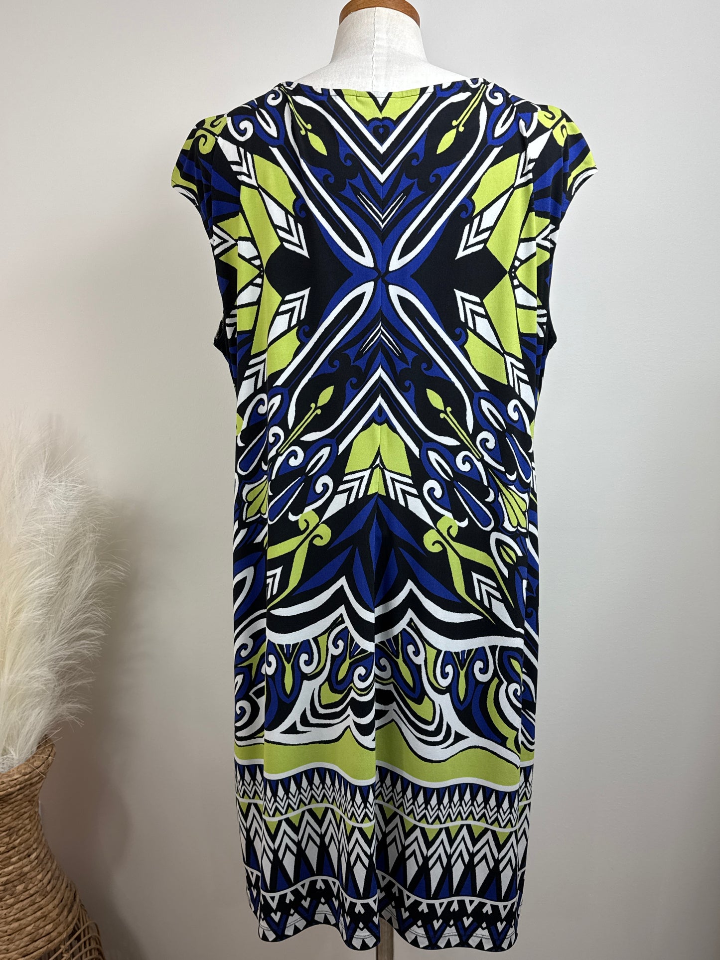Size 3 Travelers Print Dress