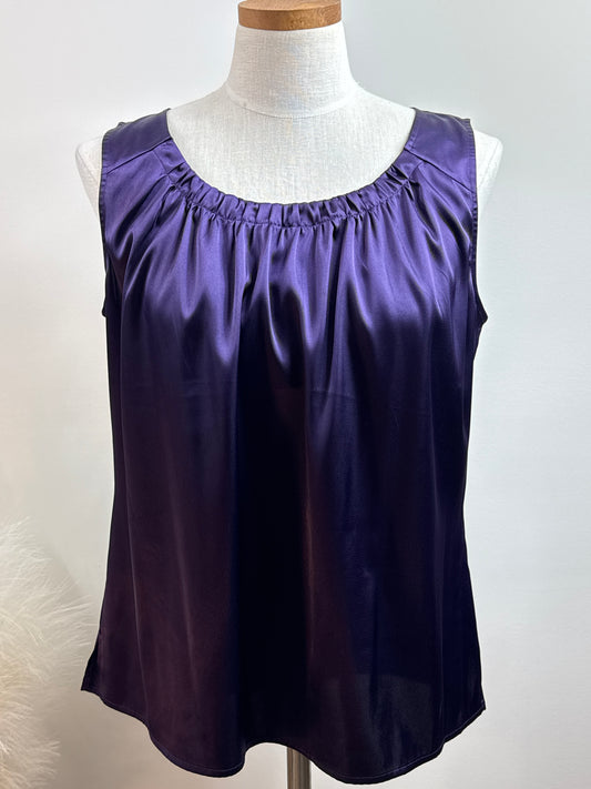 Size 2 Dark Purple Dressy Tank