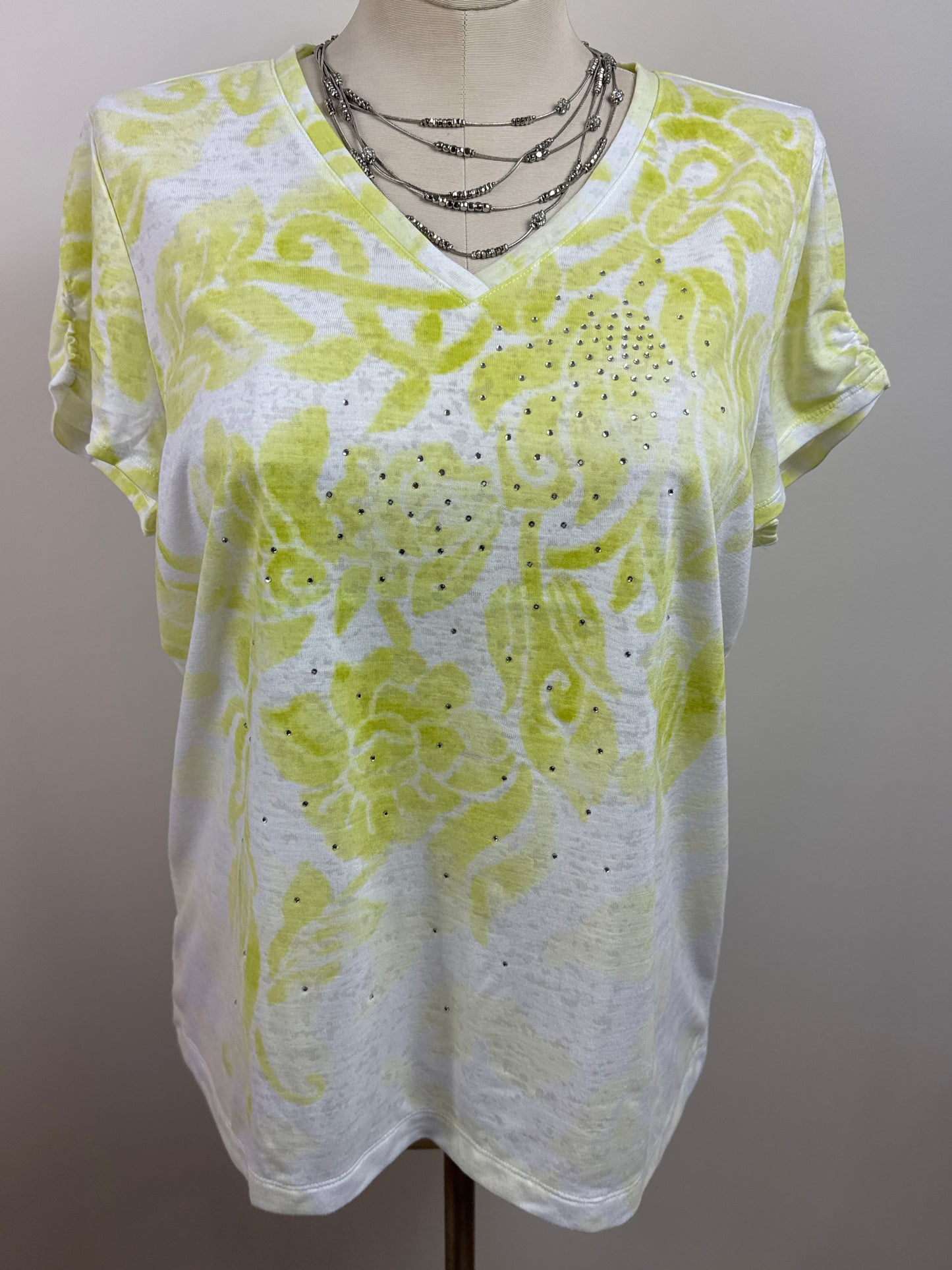 Size 3 NWT Zenergy Embellished t-Shirt