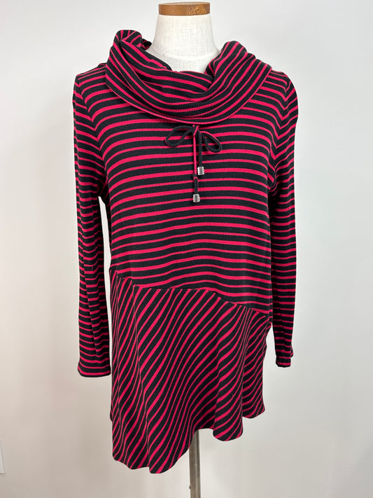 Size 3 Zenergy Pullover Top with Cowl Neck