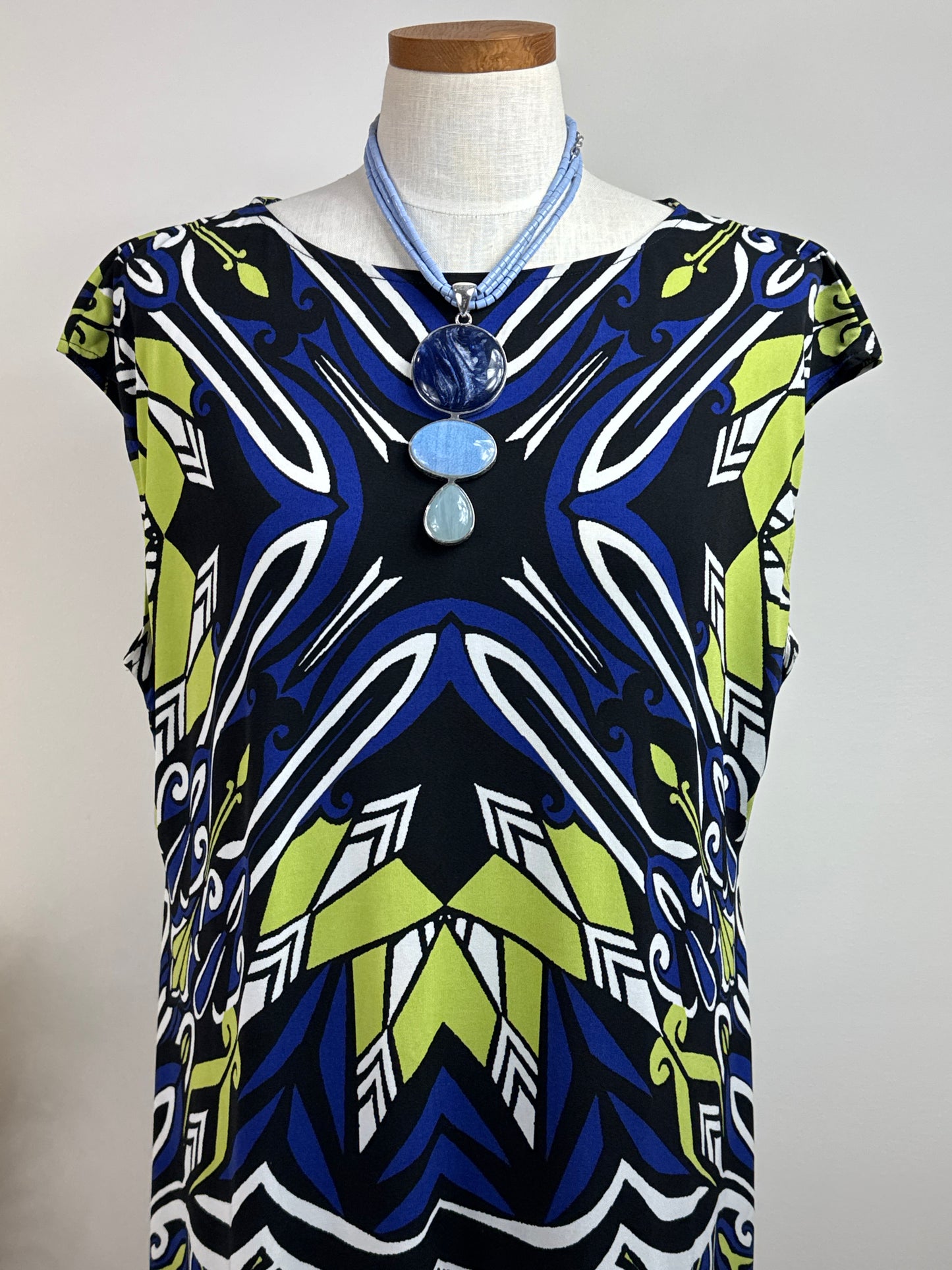 Size 3 Travelers Print Dress