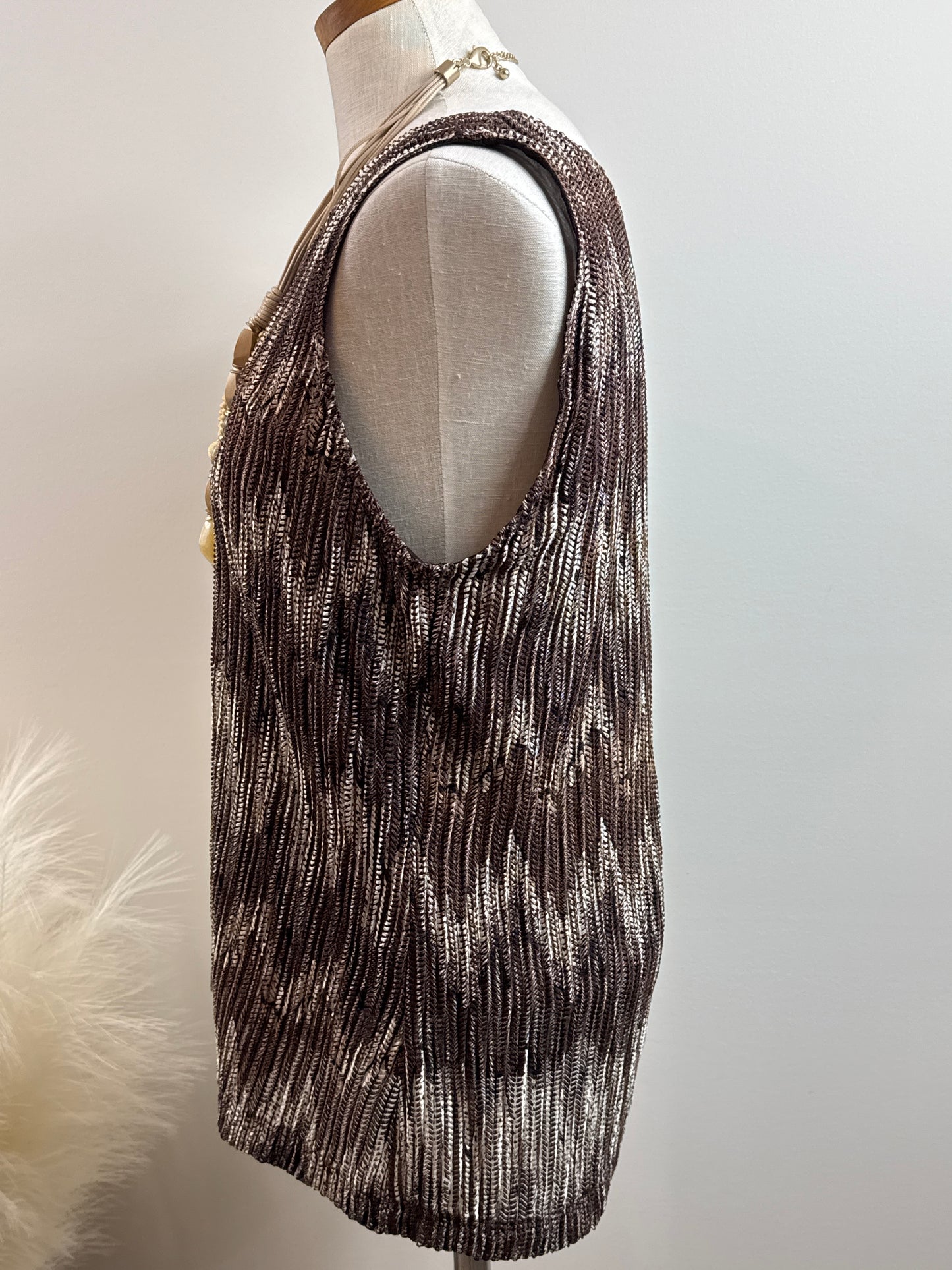 Lined Dressy Tank Top