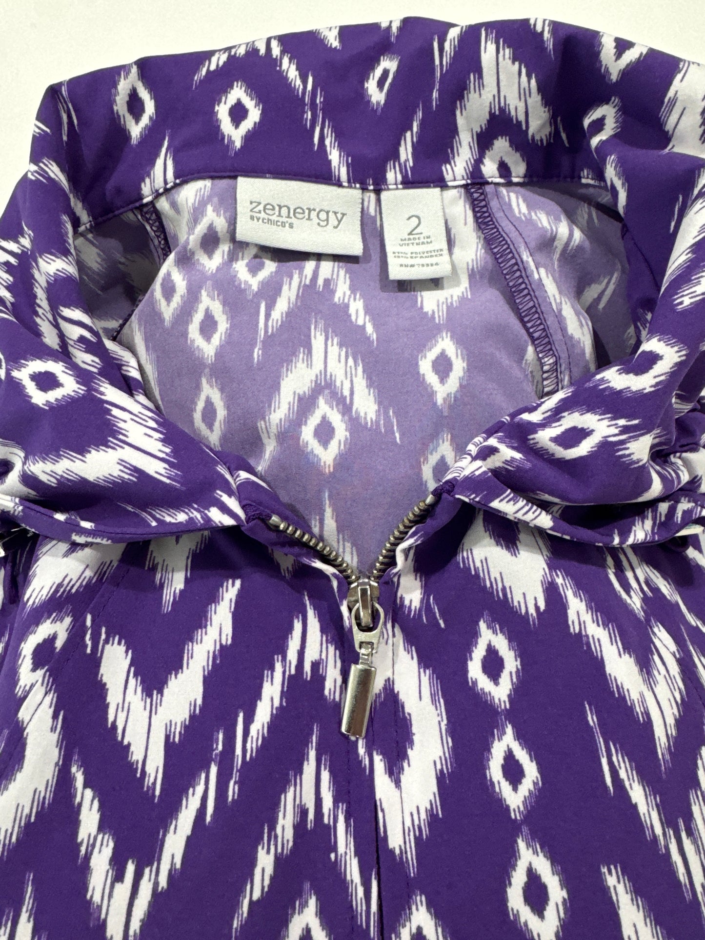 Size 2 Zenergy Zip-up Jacket