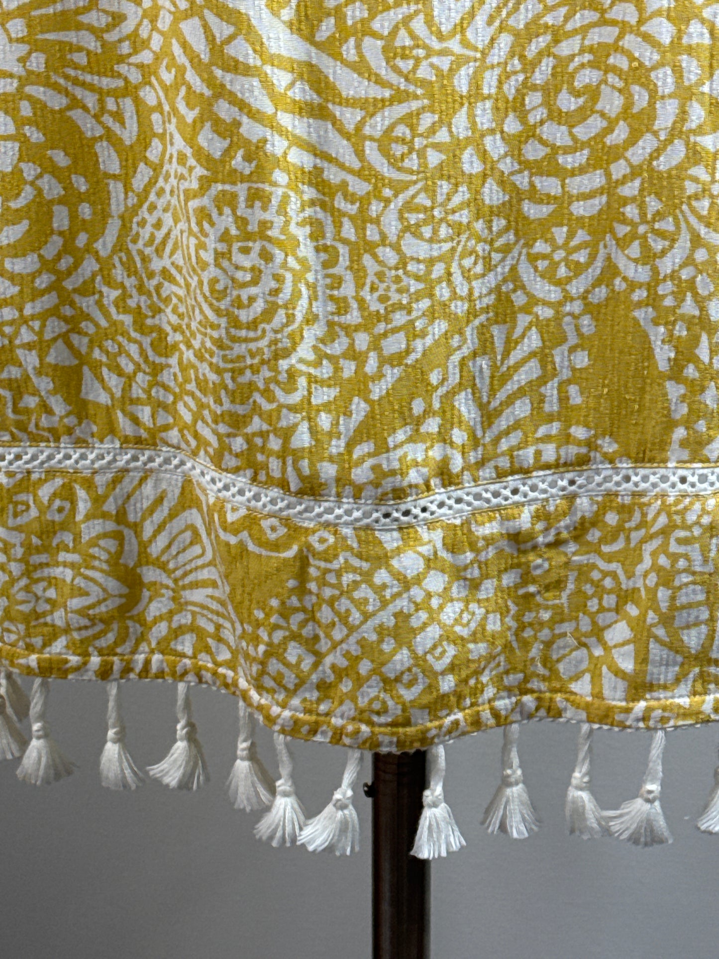 Size 1 Pullover Peek-a-boo Shoulders Top with fringe