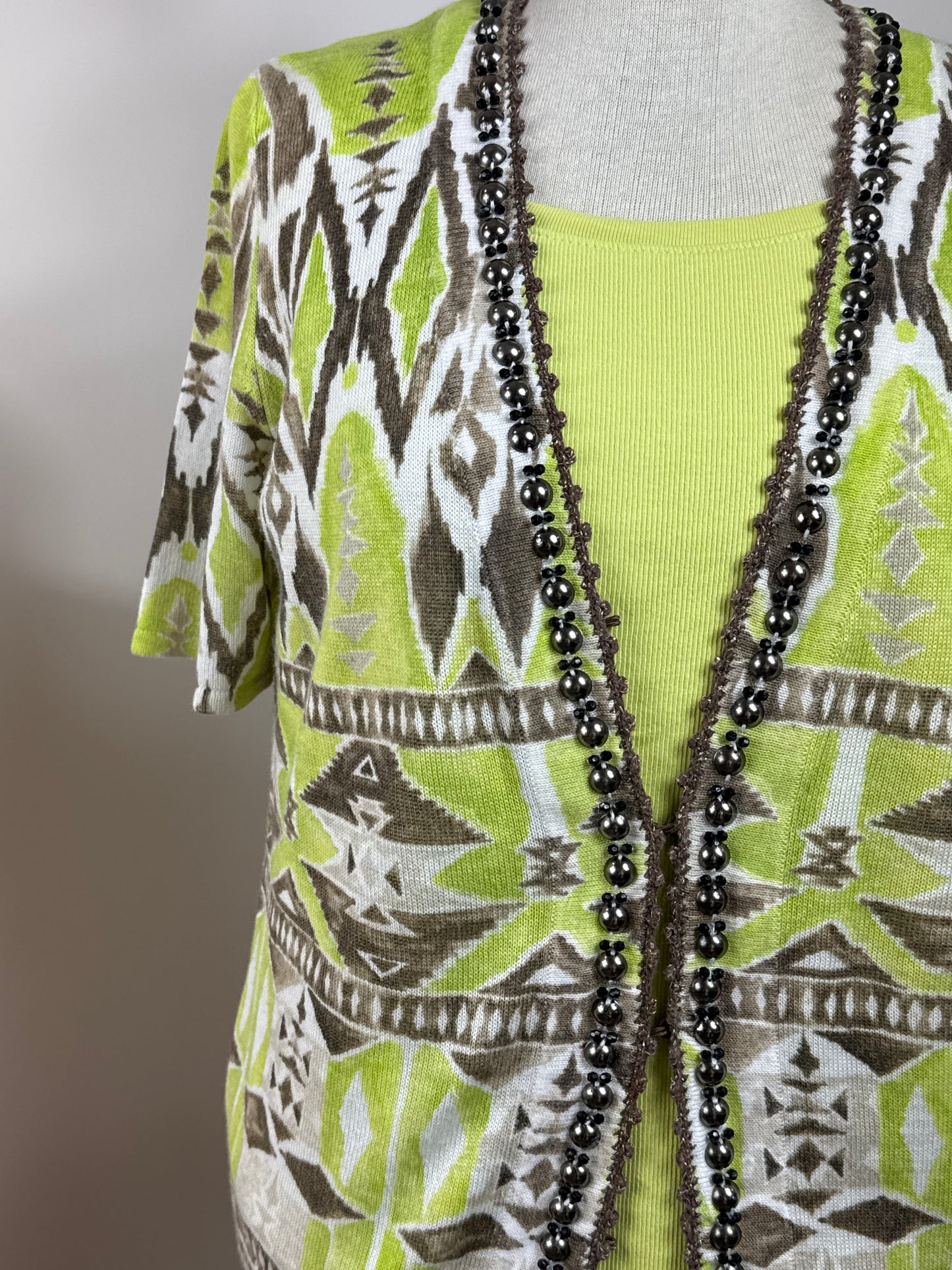 Size 0 Embellished Cardigan