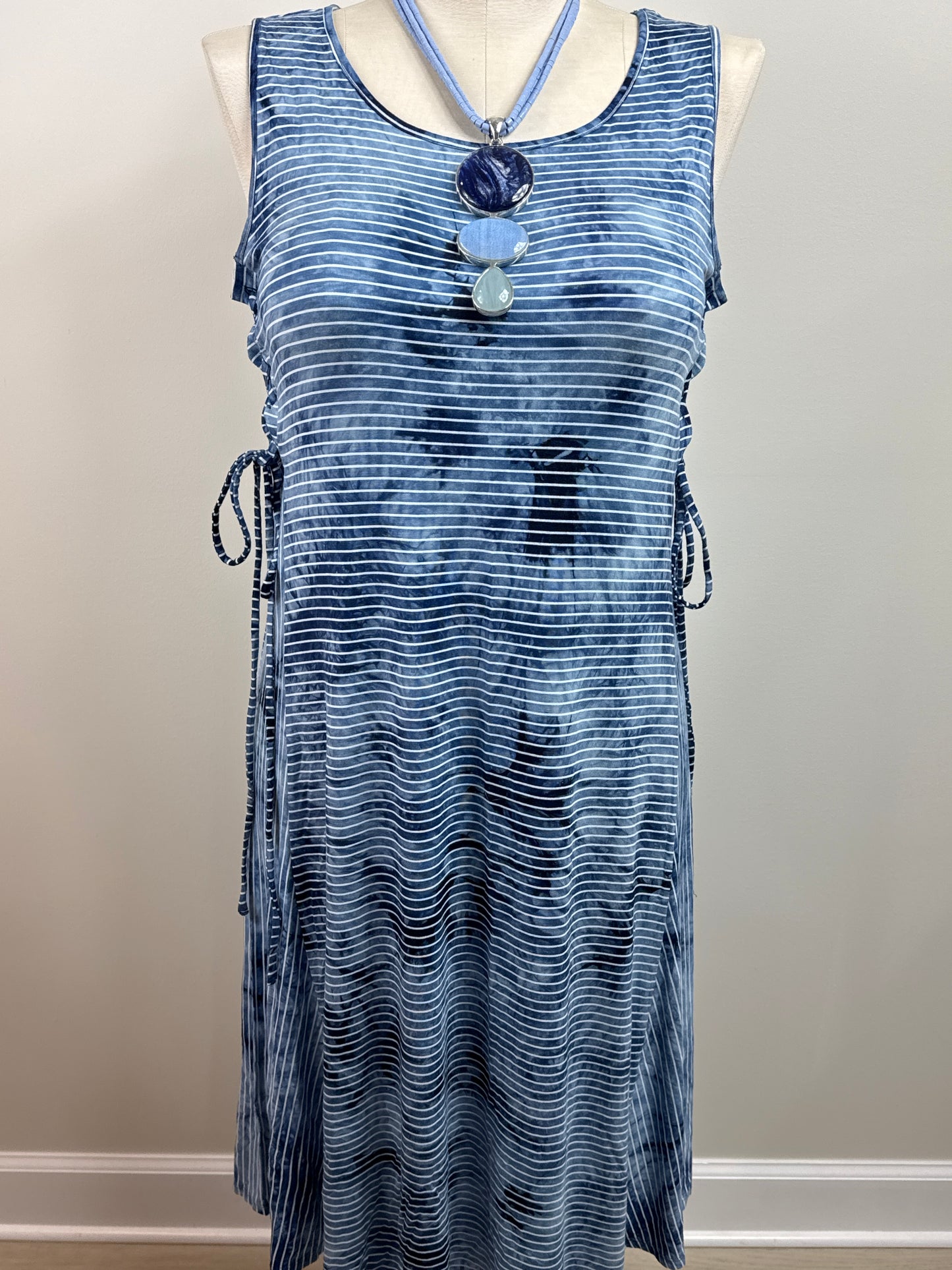 Size 2P Blue Expandable dress
