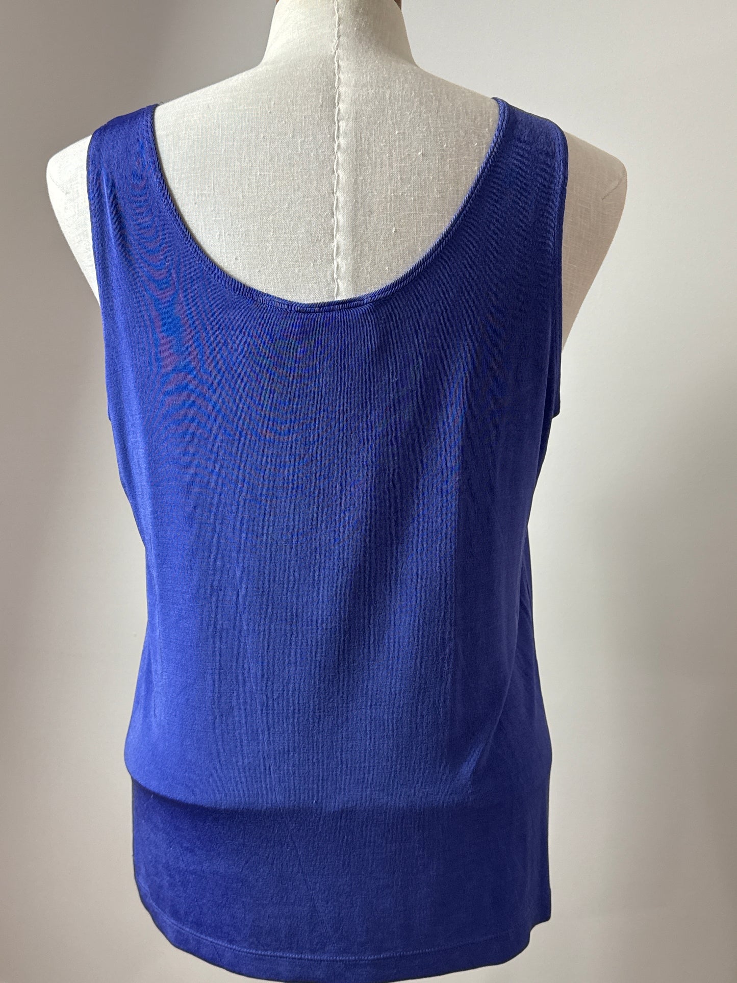 Size 2 Travelers Royal Blue Tank Top