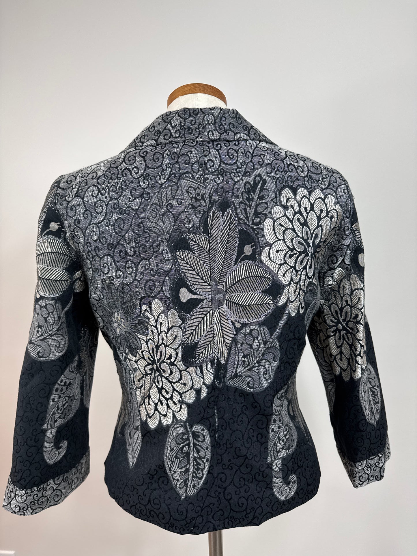 Size 1 Gorgeous Jacket Black & White, Taupe