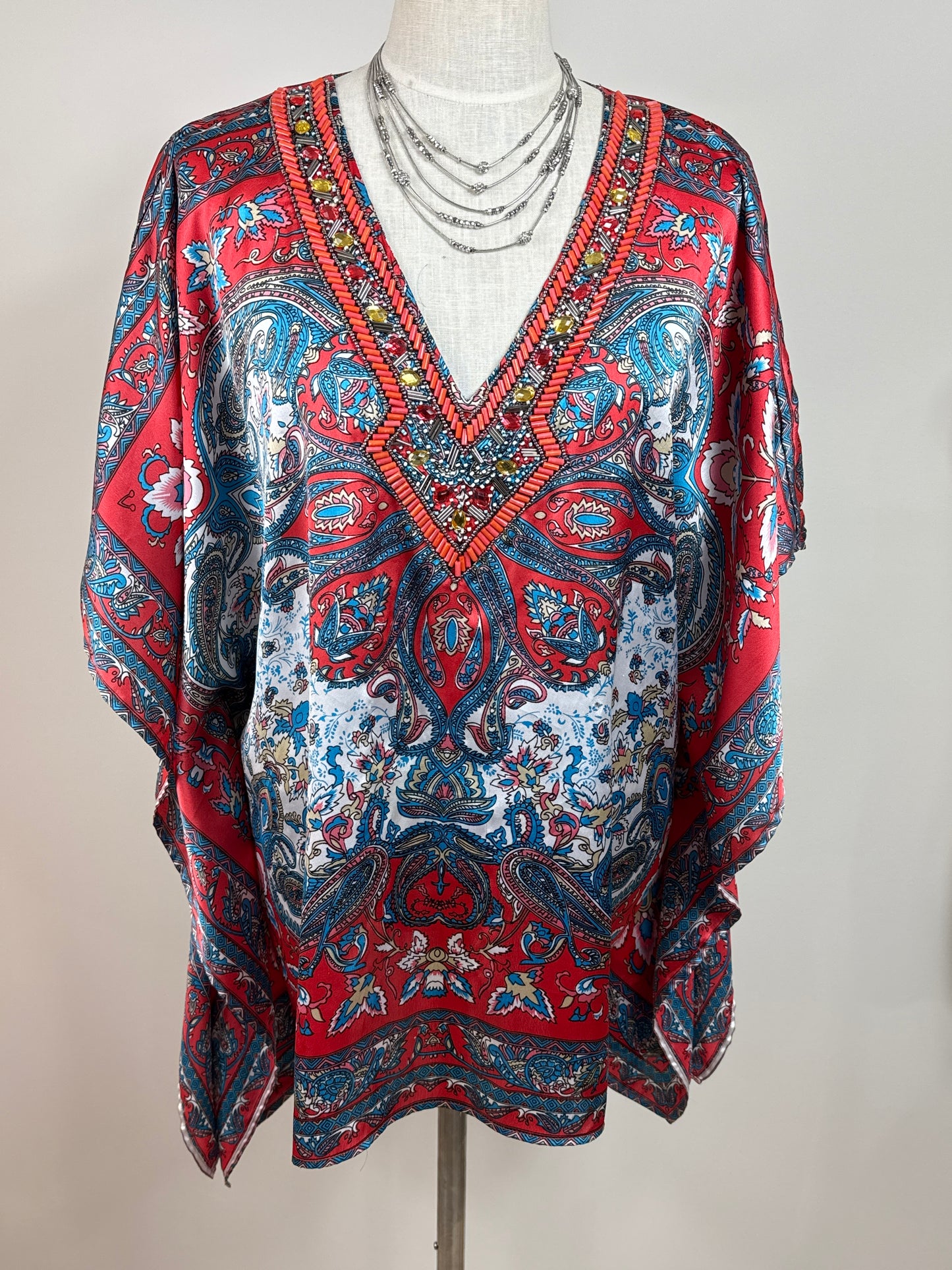 Size S/M Kaftan Multi-color