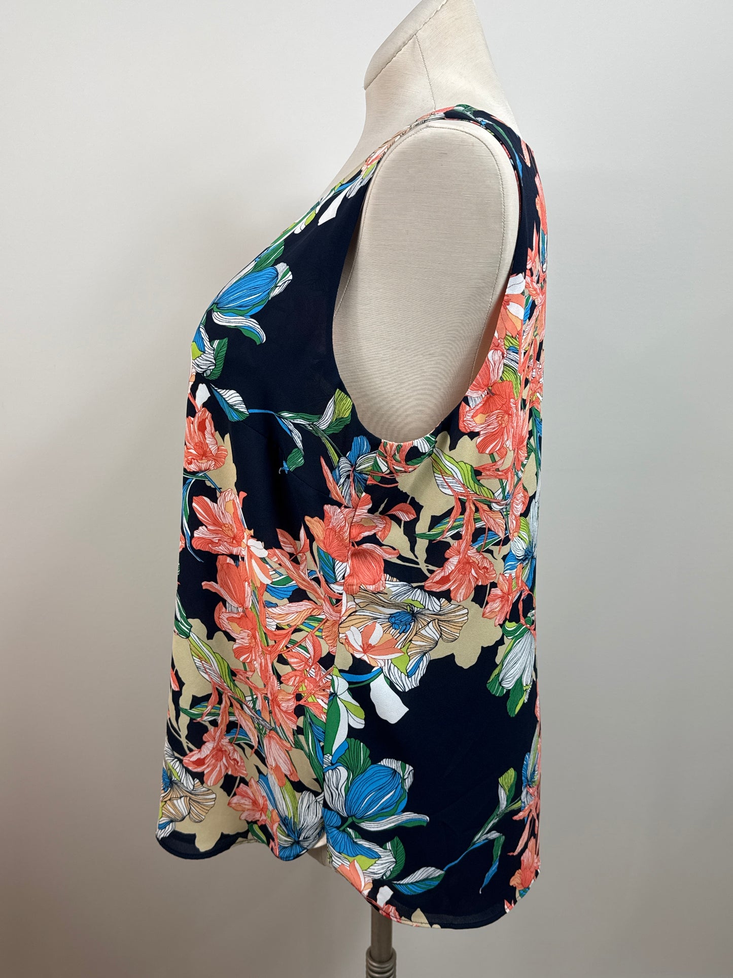 Size 3 Reversible Floral Tank Top
