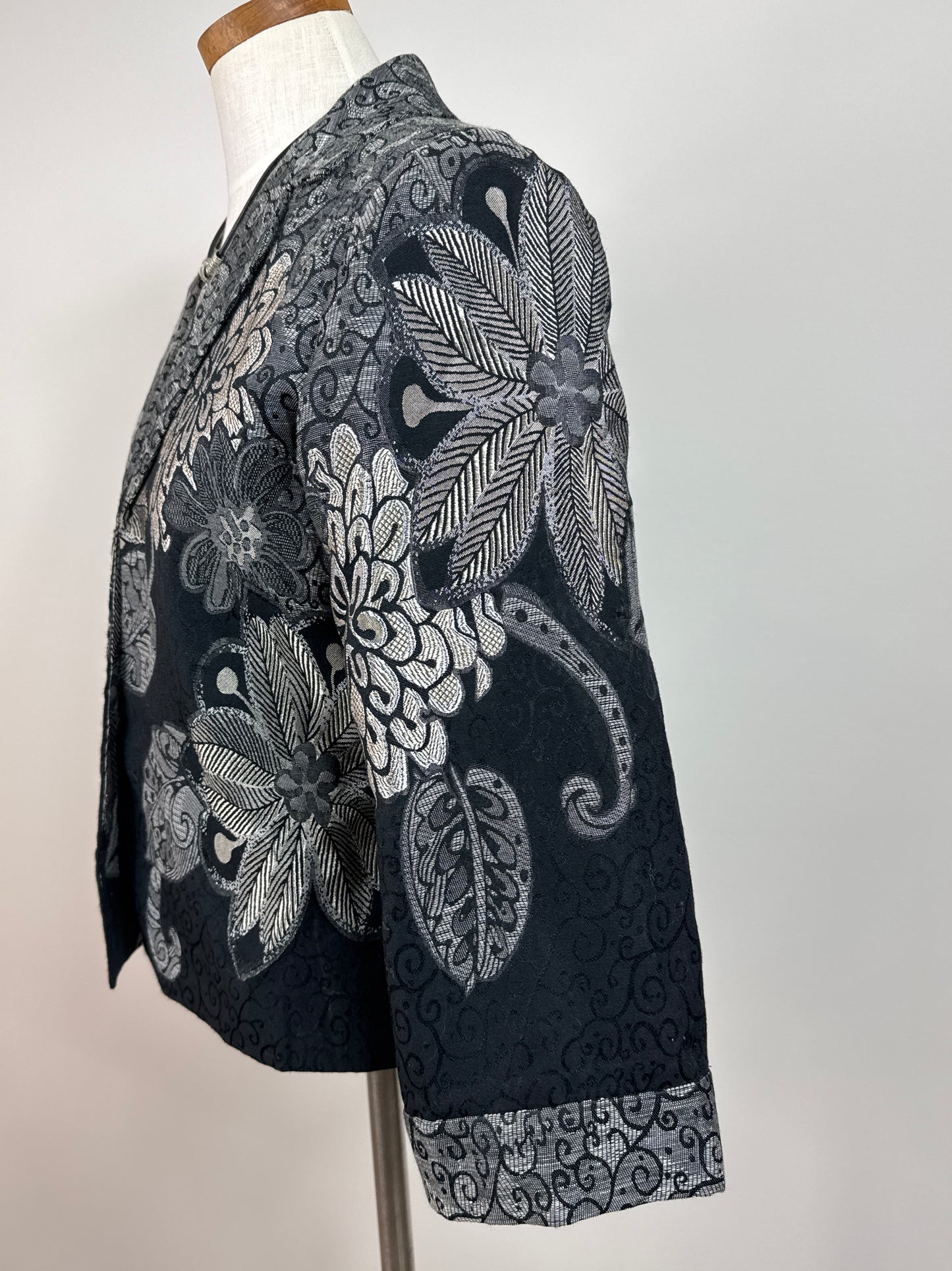 Size 1 Gorgeous Jacket Black & White, Taupe