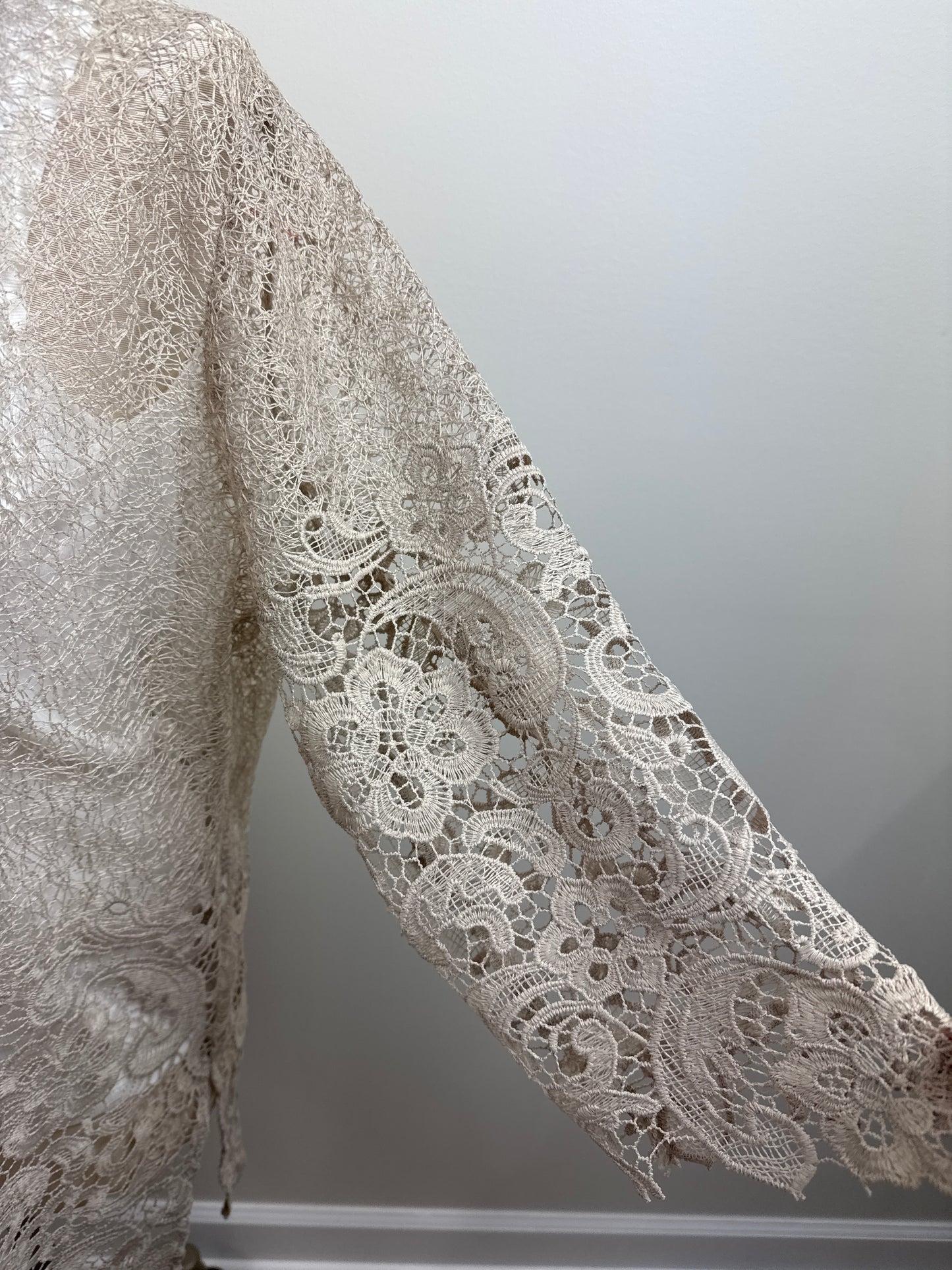 Size 3 NWTs Lace Tunic 3/4 Sleeves