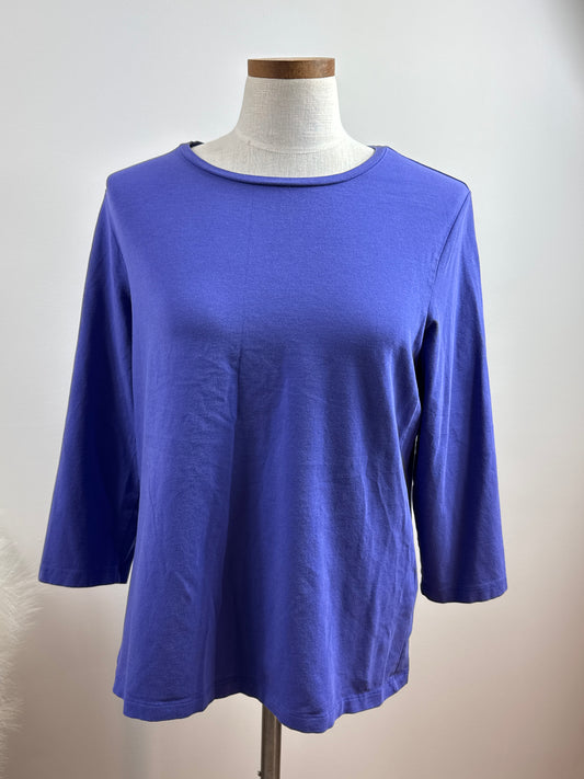 Size 2 Ultimate Tee in Purplish Blue